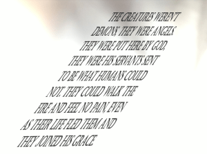 text from In the Year of Our Death